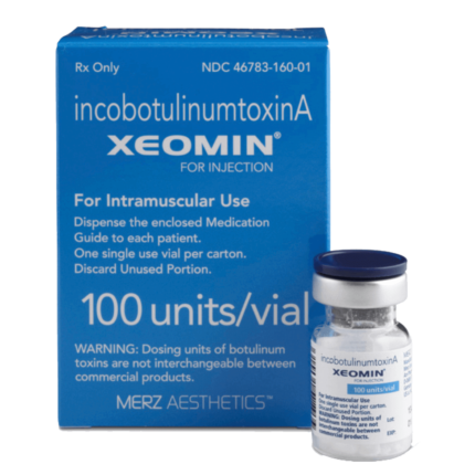 xeomin 100 units